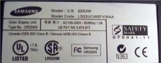 Repair Kit, Samsung 225UW, LCD Monitor, Capacitors 729440900014  