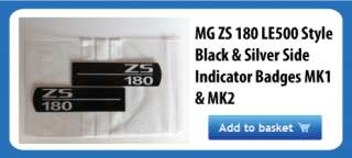 MG ZS Carbon Fibre Front & Rear Badges MK2 (59mm/95mm)  