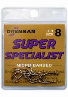 Drennan Drennan Super Specialist Micro Barbed Hooks
