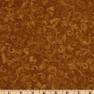  44 Wide Acorn Hollow Brocade Gold Fabric By The Yard 