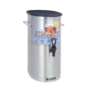 BUNN 4 Gallon Iced Tea Dispenser w/ Solid Lid and Side Handles  