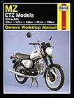 MZ ETZ 125 150 250 300 SAXON 81 95 HAYNES MANUAL 1680