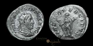   PHILIP I ROME ANCIENT ROMAN ANTONINIANUS COIN 017940