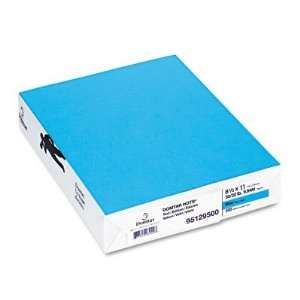  Hots Fluorescent Colored Paper, 8 1/2 x 11, 20 lb, Blue 