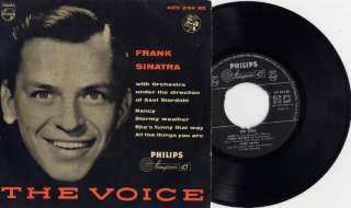 FRANK SINATRA Nancy + 3 1959 Dutch EP THE MOST RARE  