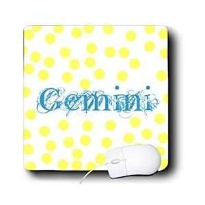    Patricia Sanders Astrology   Gemini Dots   Mouse Pads Electronics