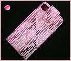 GLITTER PINK FLIP CASE POUCH COVER FOR SAMSUNG CHAT 335