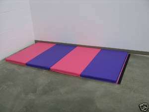 THICK 4x8 Purple & Pink Gymnastics Aerobics Mat  