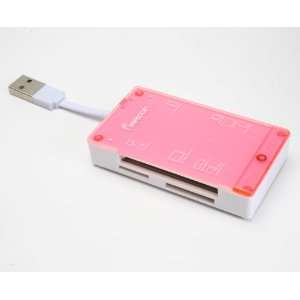  CRB60 All in 1 Card Reader   Pink