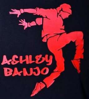 ASHLEY BANJO ~ DIVERSITY~ DANCE ~ BLACK KIDS HOODIE with RED DENIM AGE 