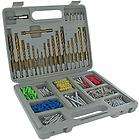 titanium drill set 301 pc drill bits case tools set