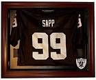 Oakland Raiders Black Framed NFL Jersey Display Case   