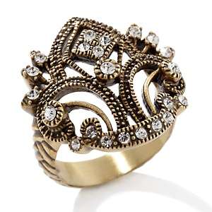 Heidi Daus Regal Romance Crystal Accented Ring 