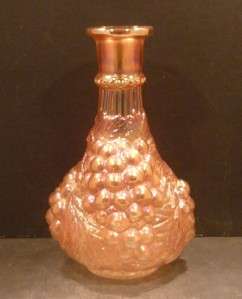 Carnival Imperial Grape Marigold Decanter With Stopper   MINT  