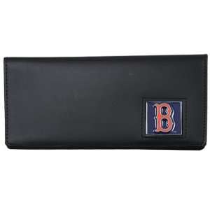  Boston Red Sox Black Bi fold Leather Executive Checkbook Cover 