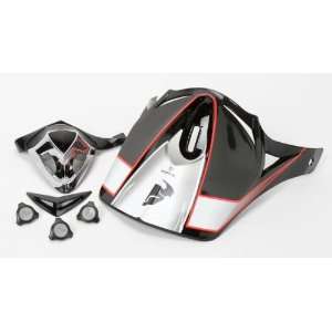   Motocross Accessory Kit for Force Helmets     /Black/Red Automotive