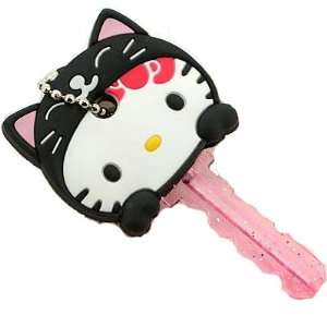  Hello Kitty Animal Key Cap   Hello Kitty As Black Cat 