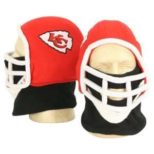  Kansas City Chiefs Football Helmet Winter Knit Hat (With 