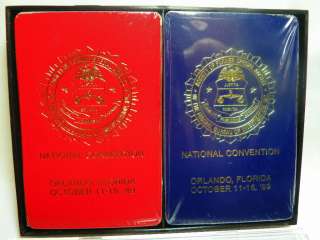   of Former Special Agents National Convention Playing Cards 1989  