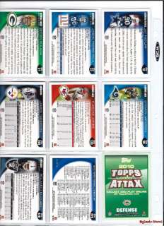 25 Pages 9 Pocket 9 pocket Football Trading Card Page Sports Sport 
