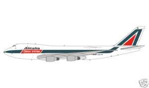 INFLIGHT 200 ALITALIA Boeing 747 200 CARGO DIE CAST  