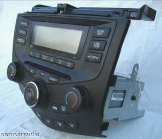 2003 2004 2005 2006 2007 Honda Accord Radio CD Player  