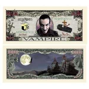  (10) THE VAMPIRE BILL Million Dollar Bill 