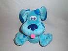 2001 VIACOM Plush BLUES CLUES HAND PUPPET Dog w/ PAW PRINT Stuffed 