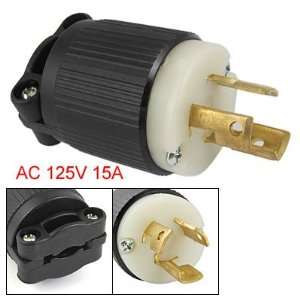  Gino 3 Prong 15A 125V AC L5 15P Lock Electrical Plug J 701 