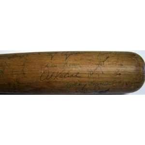  1956 AL All Stars Autographed/Hand Signed Game Used Bat 