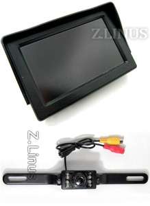 TFT LCD Monitor & Car Camera Rear IR Night Vision  