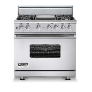    Viking VGSC5364GSS 36 Inch Freestanding Range