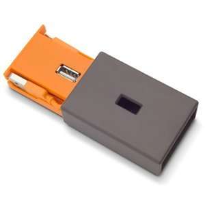  LaCie 130896 Core4 USB 2.0 Hub with 4 USB Ports (Orange) Electronics