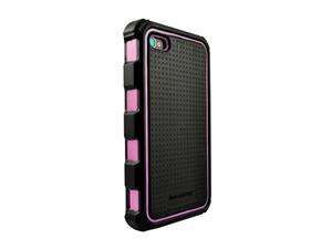 Ballistic Case Pink / Black Hard Core (HC) Series Case For iPhone 4 