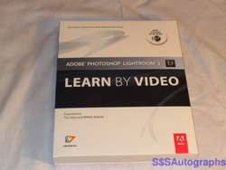 ADOBE PHOTOSHOP LIGHTROOM 3 FULL RETAIL LEARN BY VIDEO HD DVD 