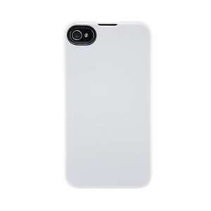  Agent18 SlimShield Case for iPhone 4/4S, White (IPSS4A/W 