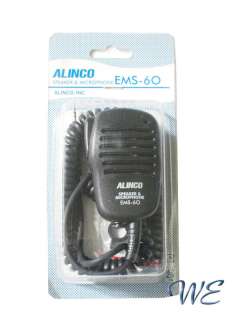 NEW Alinco EMS 60 1pin SP/Hand Mic for DJ C7 DJ C7T DJ C7E  