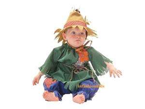    infant scarecrow and hat costume