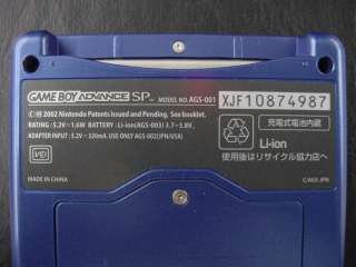GAME BOY ADVANCE SP (No box/Instruction) Console J  
