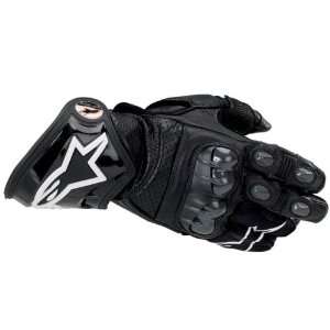   Alpinestars GP Tech Leather Motorcycle Racing Gloves Black Automotive