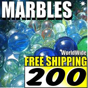 200 Marble 1/2 SLINGSHOT AMMO Catapult Ammunition Ball  