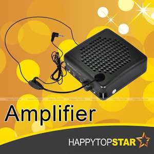 10Watt Portable Rechargeable Amplifier Headset Microphone Dance Guide 