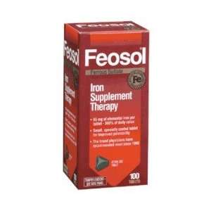  Feosol Iron Supplement Therapy With Ferrous Sulfate 65 Mg 