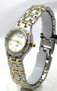    Anne Klein Swiss Two Tone Diamond Bezel Womans Watch Watches