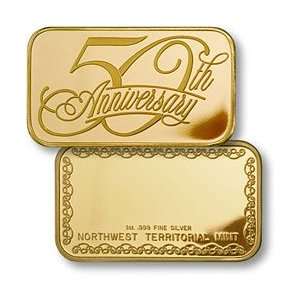  50TH ANNIVERSARY   GOLD SELECT   COMMEMMORATIVE COIN 