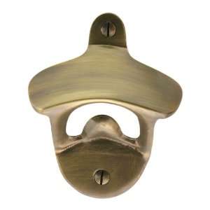  Solid Brass Bottle Opener in Antique By Hand Finish.