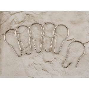  Shower Curtain Ring Set   12 Rings   Antique Nickel