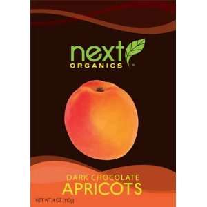 Organic Dark Chocolate Apricots (6x4oz)  Grocery & Gourmet 