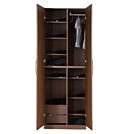  Luxor Tri Compartment Shelving, 2 Drawer & Hanging Rod 
