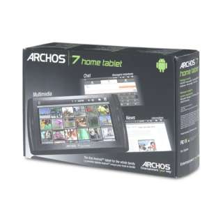Archos 7 Home Tablet, Touch/Android/Wi Fi,8GB Brand New 0690590516731 